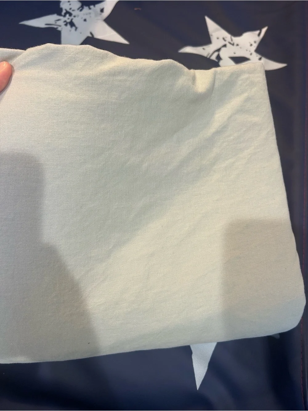 Kenneth Cole Reaction blue/gray  Duvet Cover cal king